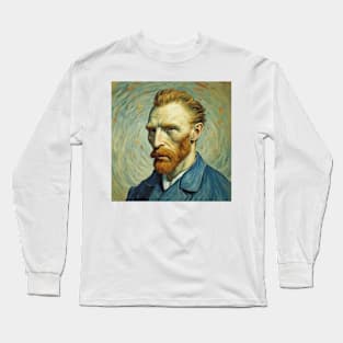 Van Gogh Style Long Sleeve T-Shirt